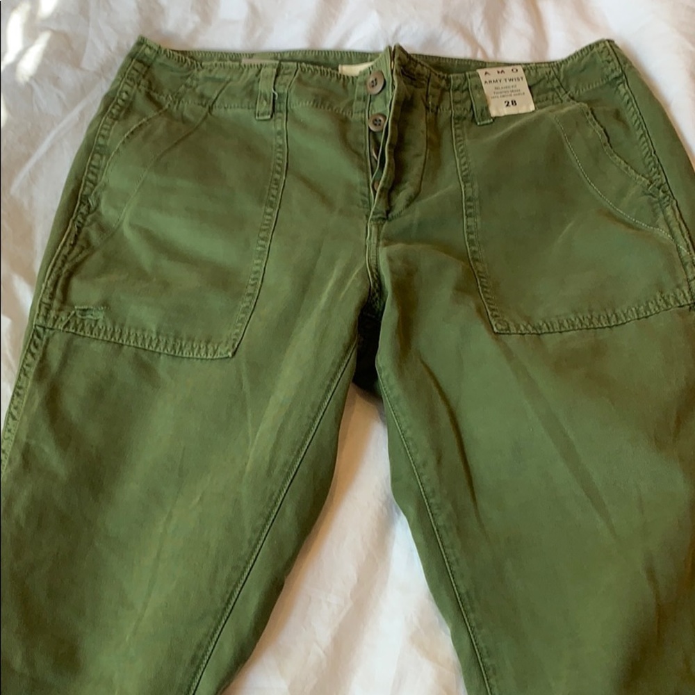 AMO Army twist pants